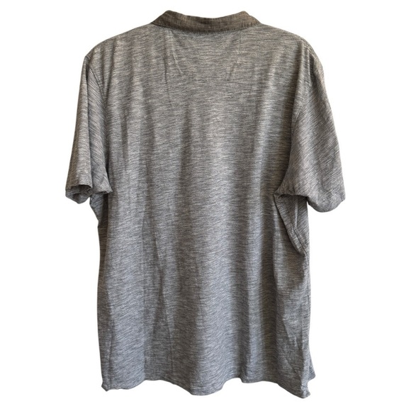 Good Man Brand Gray Knit 100% Cotton Polo Shirt, Size XL - Picture 5 of 7